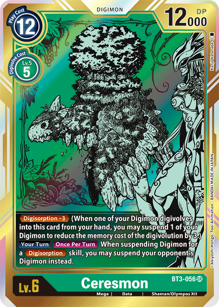 Image of Ceresmon [BT3-056] (Alternate Art) [Release Special Booster Ver.1.5]