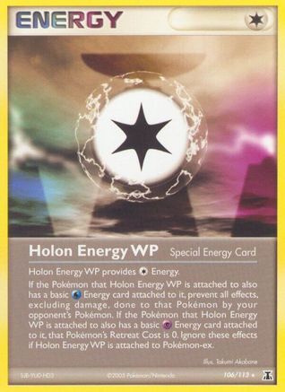 Image of Holon Energy WP (106/113) (Stamped) [EX: Delta Species]