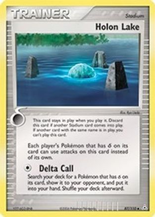 Image of Holon Lake (87/110) (Stamped) [EX: Holon Phantoms]