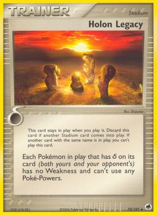 Image of Holon Legacy (74/101) (Stamped) [EX: Dragon Frontiers]