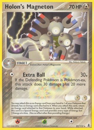 Image of Holon's Magneton (22/113) (Stamped) [EX: Delta Species]