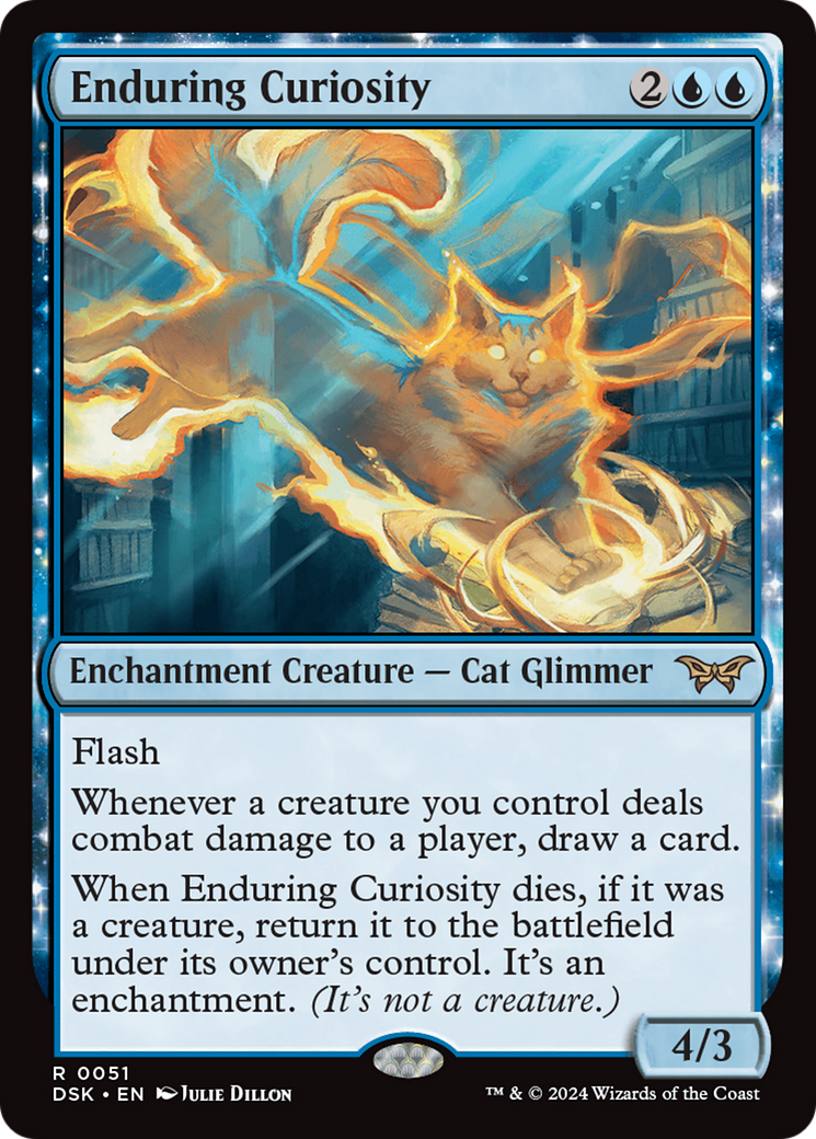 Image of Enduring Curiosity [Duskmourn: House of Horror]
