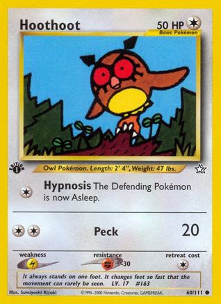 Image of Hoothoot (60/111) [Neo Genesis 1st Edition]