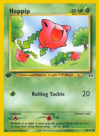Image of Hoppip (55/75) [Neo Discovery 1st Edition]