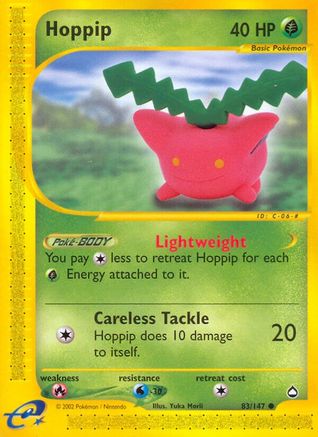 Image of Hoppip (83/147) [Aquapolis]