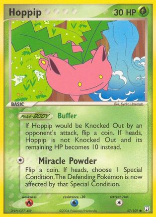 Image of Hoppip (57/109) (Stamped) [EX: Team Rocket Returns]