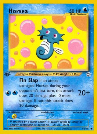 Image of Horsea (62/111) [Neo Genesis 1st Edition]