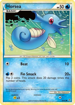 Image of Horsea (49/95) [HeartGold & SoulSilver: Unleashed]