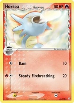 Image of Horsea (66/110) (Delta Species) (Stamped) [EX: Holon Phantoms]
