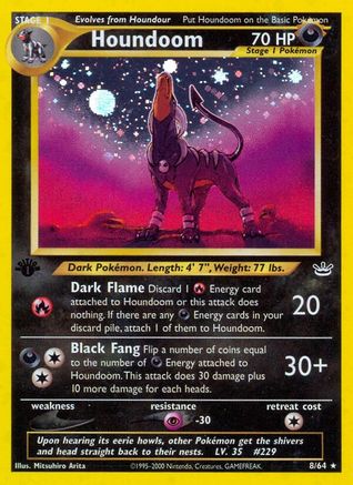 Image of Houndoom (8/64) [Neo Revelation 1st Edition]
