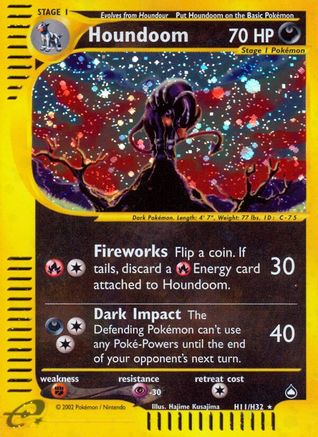 Image of Houndoom (H11/H32) [Aquapolis]