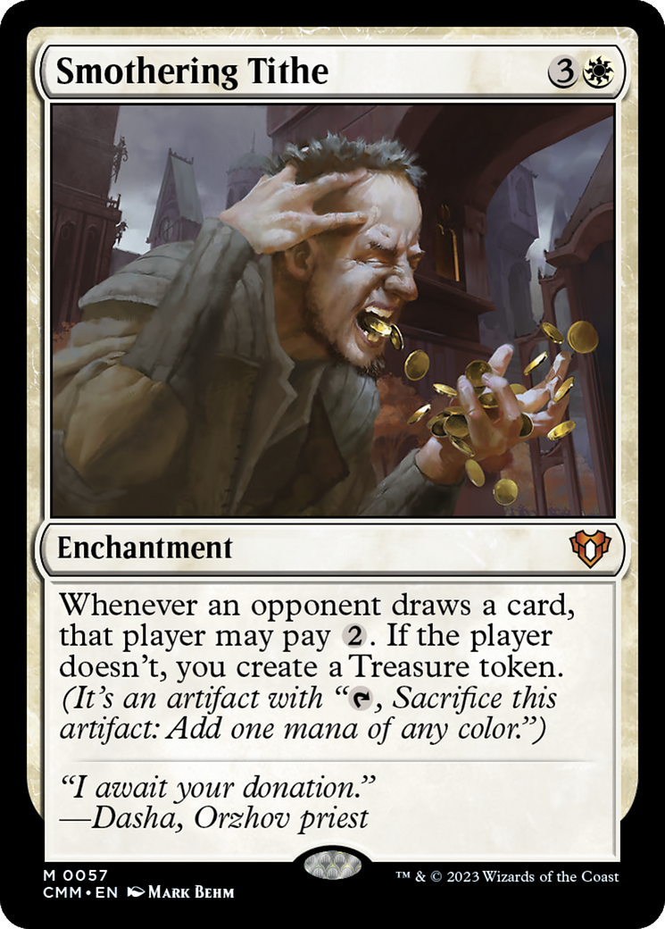 Image of Smothering Tithe [Commander Masters]