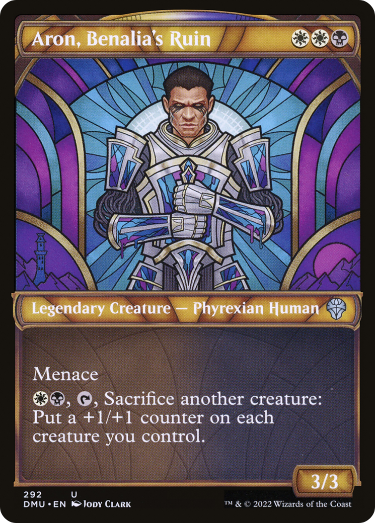 Image of Aron, Benalia's Ruin (Showcase) [Dominaria United]