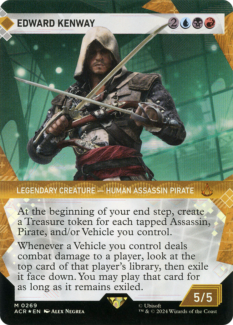 Image of Edward Kenway (Showcase) (Textured Foil) [Assassin's Creed]