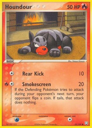 Image of Houndour (59/109) (Stamped) [EX: Team Rocket Returns]