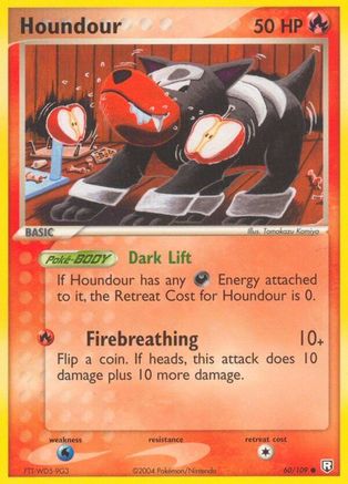 Image of Houndour (60/109) (Stamped) [EX: Team Rocket Returns]