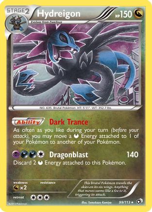 Image of Hydreigon (99/113) [Black & White: Legendary Treasures]