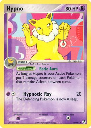 Image of Hypno (25/112) [EX: FireRed & LeafGreen]