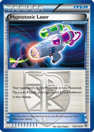 Image of Hypnotoxic Laser (123/135) [Black & White: Plasma Storm]