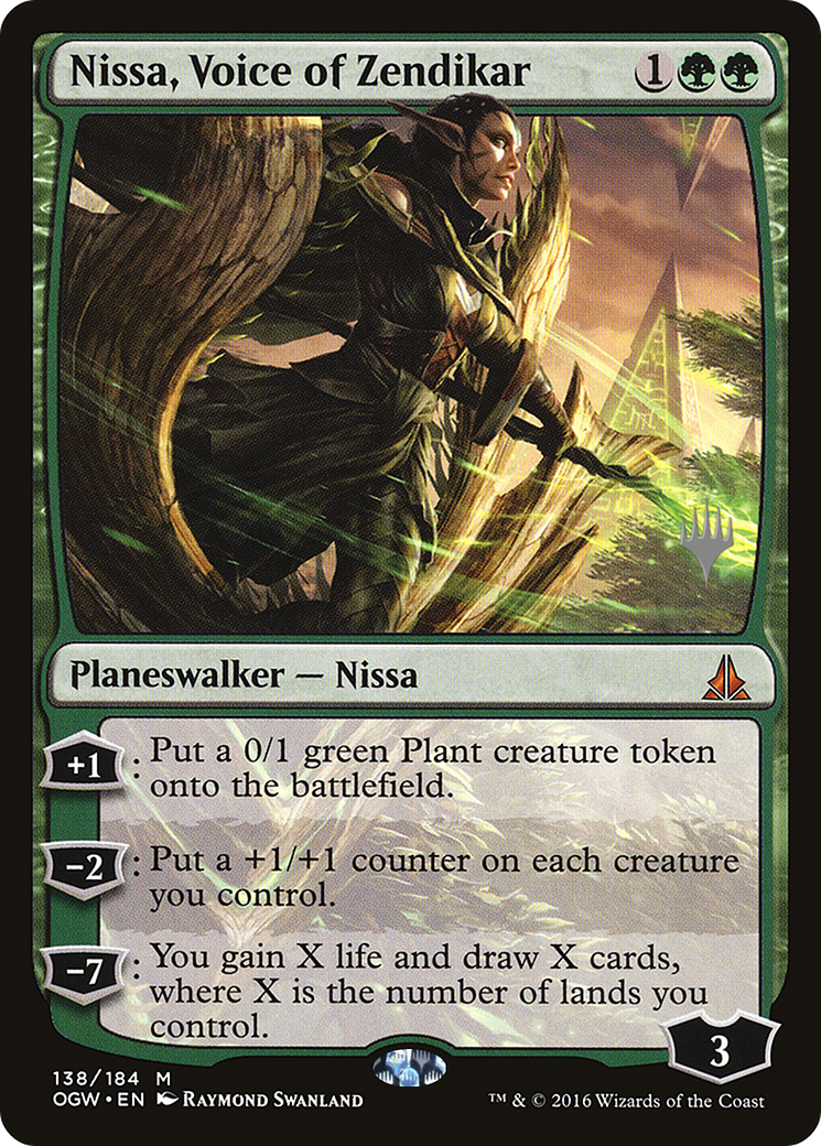 Image of Nissa, Voice of Zendikar (Promo Pack) [Oath of the Gatewatch Promos]