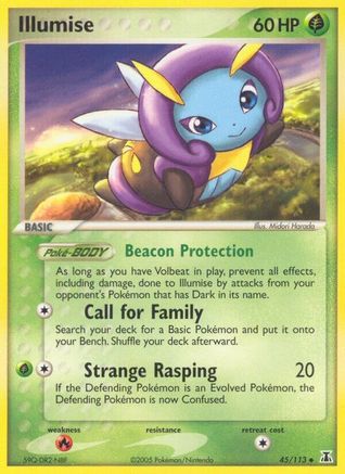 Image of Illumise (45/113) (Stamped) [EX: Delta Species]