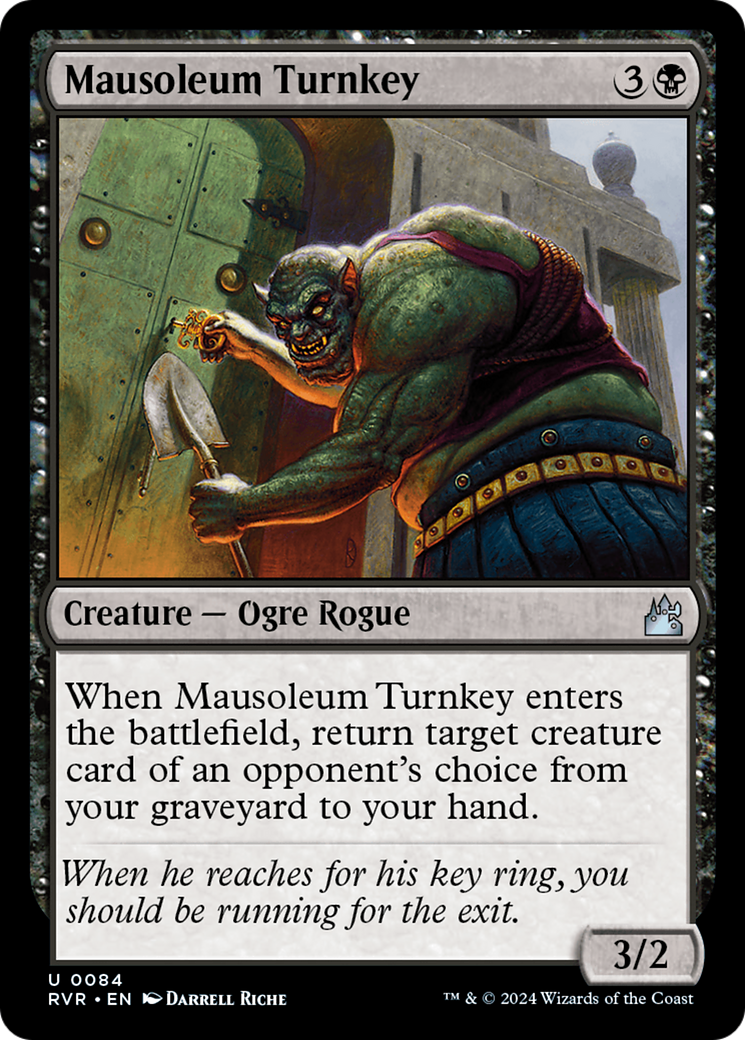 Image of Mausoleum Turnkey [Ravnica Remastered]