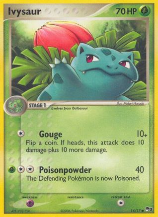 Image of Ivysaur (14/17) [POP Series 3]