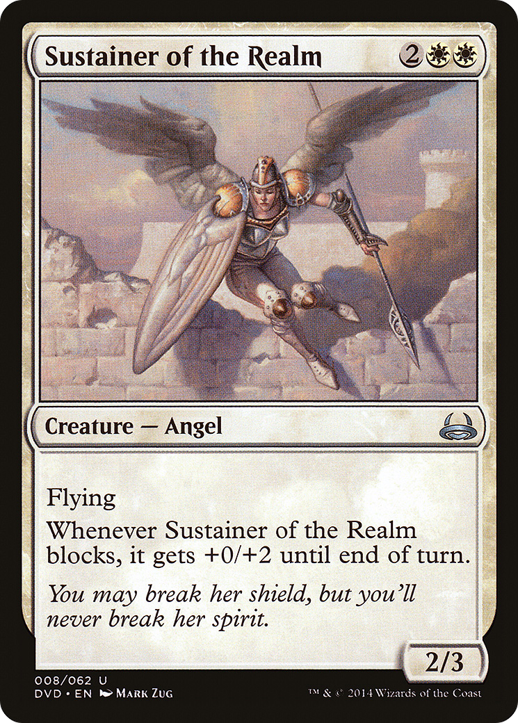 Image of Sustainer of the Realm (Divine vs. Demonic) [Duel Decks Anthology]