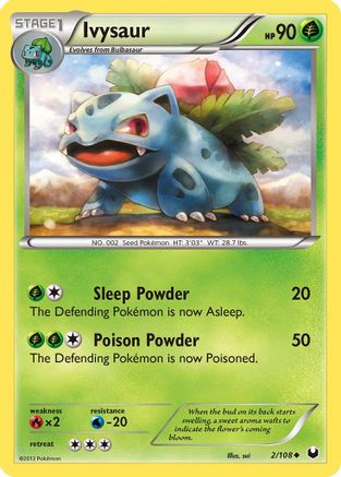 Image of Ivysaur (2/108) [Black & White: Dark Explorers]