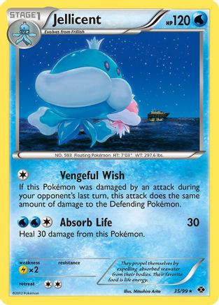 Image of Jellicent (35/99) [Black & White: Next Destinies]