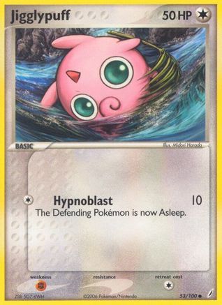 Image of Jigglypuff (53/100) (Stamped) [EX: Crystal Guardians]