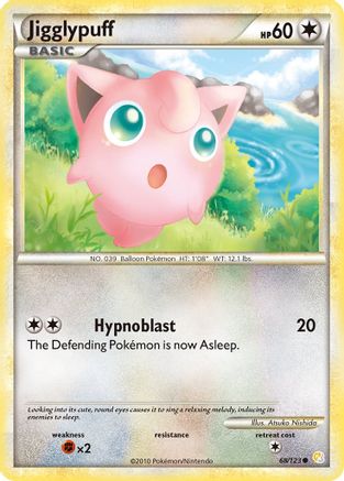 Image of Jigglypuff (68/123) [HeartGold & SoulSilver: Base Set]