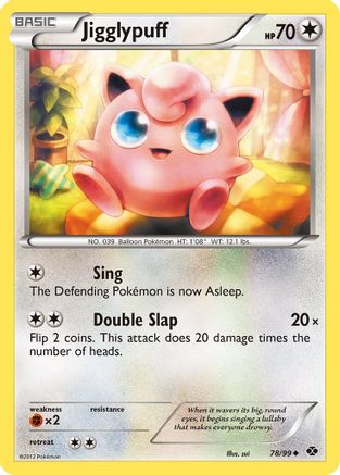 Image of Jigglypuff (78/99) [Black & White: Next Destinies]