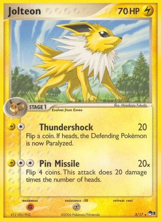 Image of Jolteon 003/017  POP Series 3 - Rare