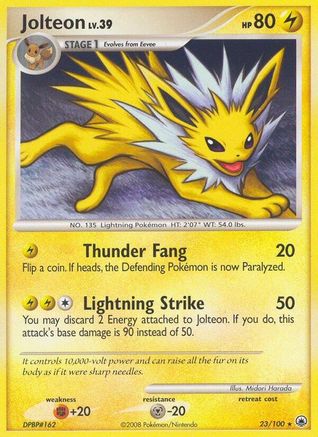 Image of Jolteon (23/100) [Diamond & Pearl: Majestic Dawn]