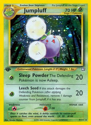 Image of Jumpluff (7/111) [Neo Genesis 1st Edition]