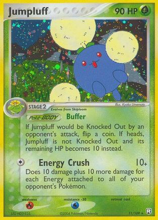 Image of Jumpluff (11/109) (Stamped) [EX: Team Rocket Returns]