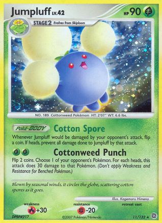 Image of Jumpluff (11/132) [Diamond & Pearl: Secret Wonders]
