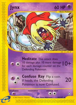Image of Jynx (18/147) [Aquapolis]