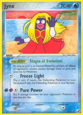 Image of Jynx (28/115) (Stamped) [EX: Unseen Forces]