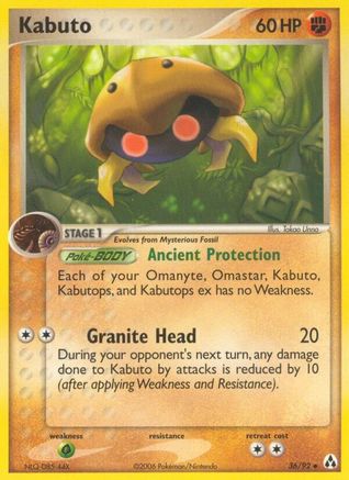 Image of Kabuto (36/92) (Stamped) [EX: Legend Maker]