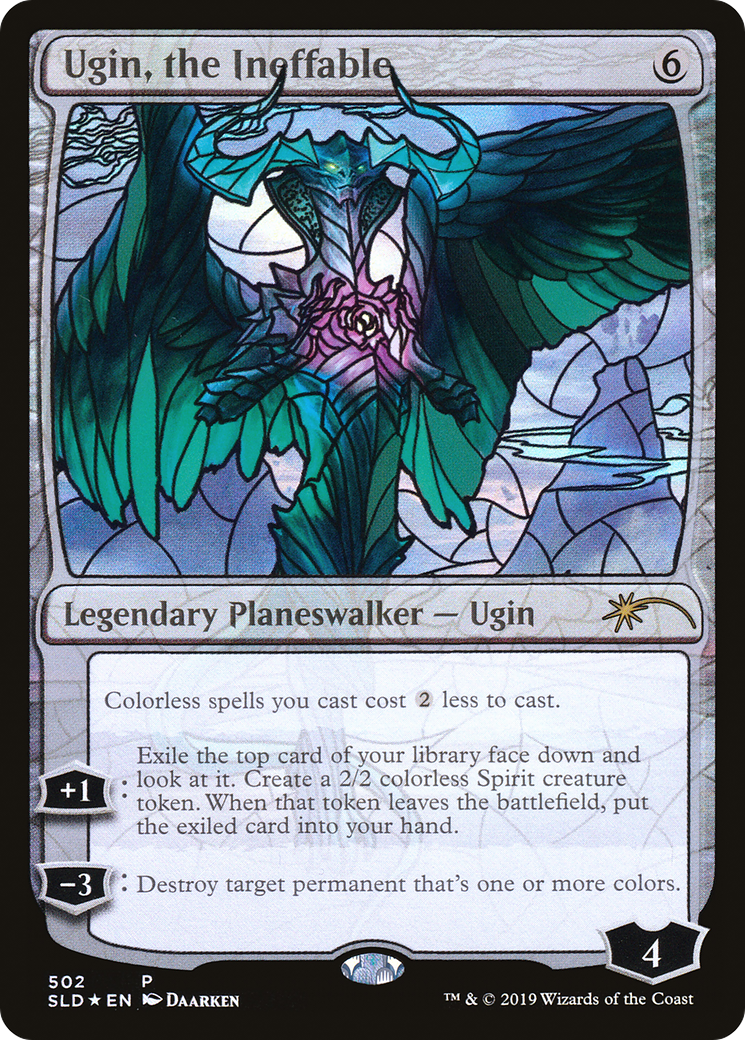 Image of Ugin, the Ineffable (Stained Glass) [Secret Lair Drop Promos]