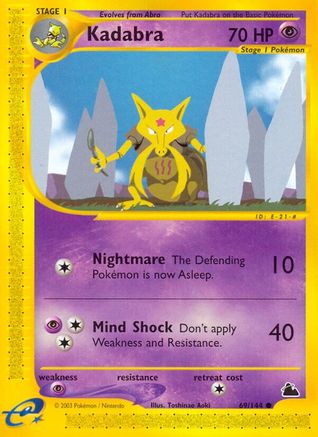 Image of Kadabra (69/144) [Skyridge]