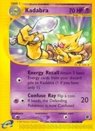 Image of Kadabra (84/165) [Expedition: Base Set]