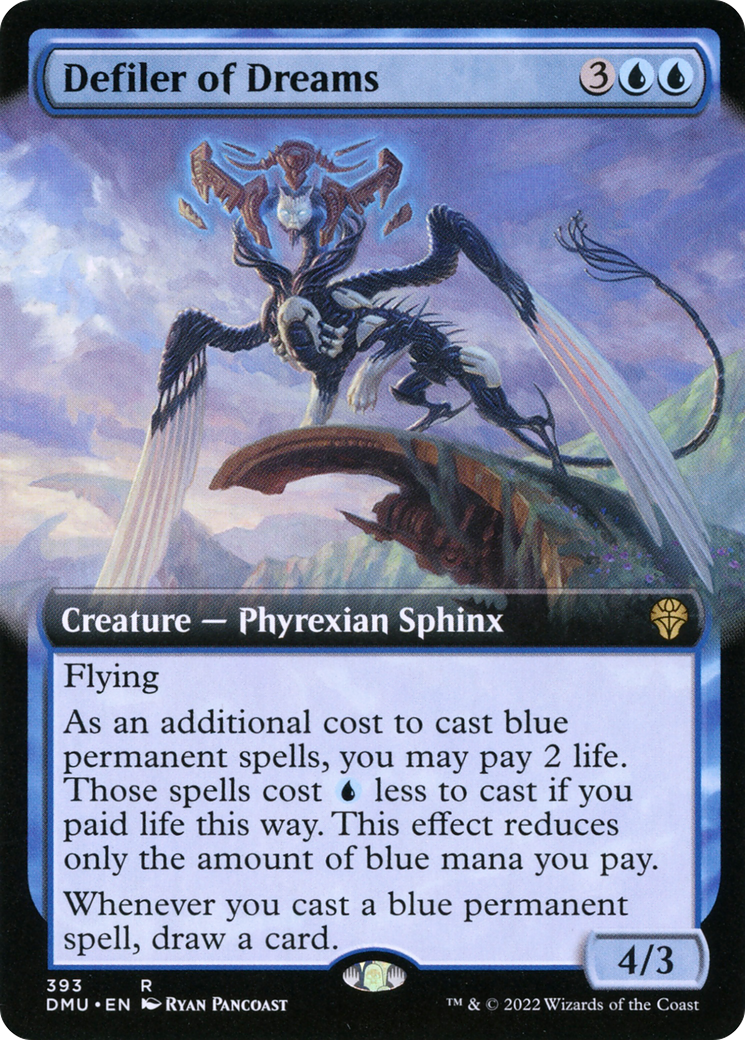 Image of Defiler of Dreams (Extended Art) [Dominaria United]