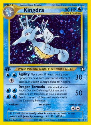 Image of Kingdra (8/111) [Neo Genesis 1st Edition]