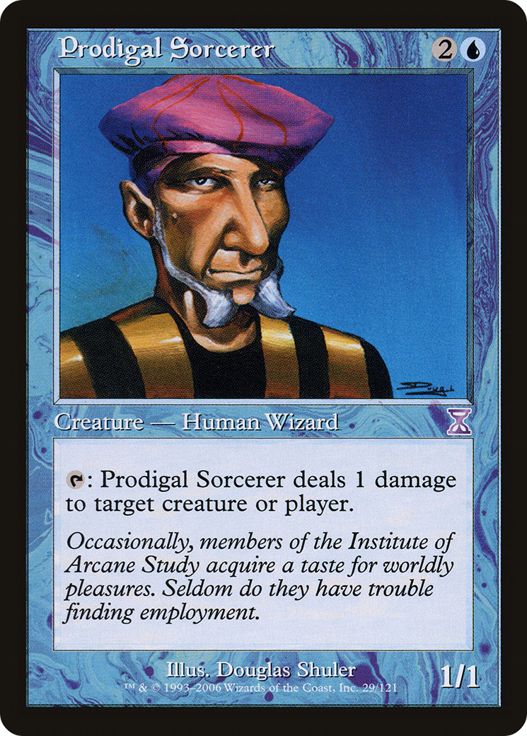 Image of Prodigal Sorcerer [Time Spiral Timeshifted]
