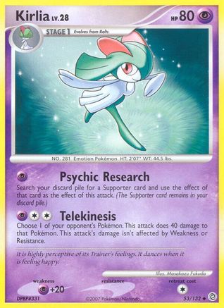 Image of Kirlia (53/132) [Diamond & Pearl: Secret Wonders]