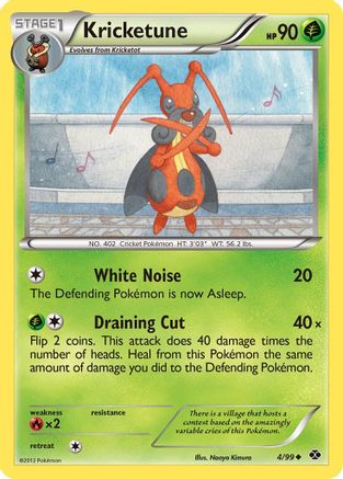 Image of Kricketune (4/99) [Black & White: Next Destinies]