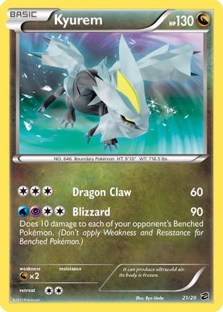 Image of Kyurem (21/20) [Black & White: Dragon Vault]
